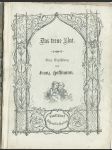 Hoffmann Fr.: Treue Blut, Stg., (1864) - náhled