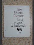 Listy o tanci a baletech - Pomocná kniha pro 3. a 4. roč. tanečního odd. konservatoří a pro 6. a 7. roč. hudebních a tanečních škol - náhled