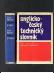 Česko-anglický technický slovník + anglicko-český technický slovník - náhled