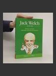 Jack Welch hovoří : důvtip a moudrost největšího světového byznysmena - náhled