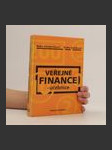 Veřejné finance : učebnice - náhled