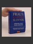 Fraus kapesní slovník : německo-český, česko-německý - náhled