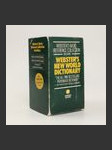 Webster's New World Dictionary. Webster's New World Thesaurus. A Dictionary of Synonyms and Antonyms (3 svazky, box) - náhled
