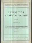 Učebný text z nauky o podniku. I. díl - náhled