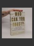Who can you trust?: How technology brought us together - and why it could drive us apart - náhled