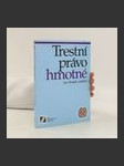 Trestní právo hmotné - náhled