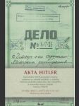 Akta Hitler - náhled