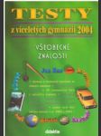 Testy z víceletých gymnázií 2004. - náhled