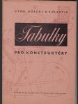 Tabulky  pro  konstruktéry - náhled