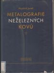 Metalografie neželezných kovů - náhled