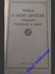 Nauka o sazbě obyčejné tabulkové matematiky a chemie - špalek jindřich - náhled