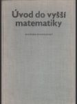 Úvod do vyšší matematiky - náhled