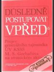 Dusledně postupovat vpřed - náhled