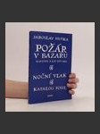 Požár v bazaru. Noční vlak. Katalog fosil. - náhled