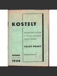 Kostely velké Prahy. Bohoslužebný pořádek a římsko-katolické farní úřady. Ročenka 1940 (Praha, kostely) - náhled