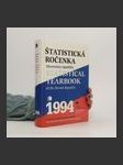 Štatistická ročenka Slovenskej republiky/ Statistical yearbook of the Slovak republic 1994 - náhled