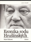 Kronika rodu Hrušínských - náhled