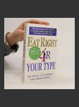 Eat right 4 your type - náhled