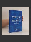 Veřejné finance - učebnice - náhled