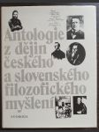 Antologie z dějin českého a slovenského filozofického myšlení (do roku 1848) - náhled