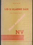 Lid si vládne sám - čtení o národních výborech - lacina václav - náhled