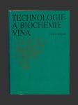 Techologie a biochemie vína - náhled