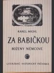 Za  babičkou  boženy  němcové  /  literárně-historický průvodce / - náhled