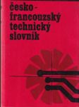 Česko-francouzský technický slovník - náhled