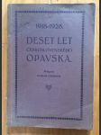 Deset let československého Opavska 1918-1928 - náhled