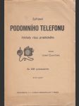 Zařízení podomního telegrafu, telefonu a hromosvodu - náhled