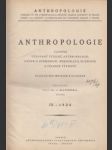 Anthropologie IV. 1926 - náhled