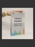 Finance podniku - náhled