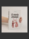 O smyslu etnologie - náhled