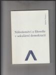 Náboženství a filosofie v sekulární demokracii - náhled