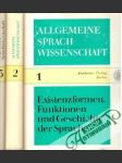Allgemeine Sprachwissenschaft 1., 2., 3. - náhled