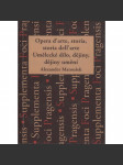 Opera d'arte, storia, storia dell'arte / Umělecké dílo, dějiny, dějiny umění - náhled