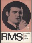 RMS - 6/ 1969 - Repertoár malé scény - náhled