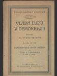 Vláda ľudu v demokracii - kniha třetí - náhled