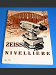 ZEISS Nivelliere - Firemní odborná literatura GEO 199 - náhled