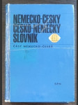 Německo-český a česko-německý slovník (část německo-česká) - náhled