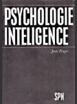 Psychologie inteligence - náhled