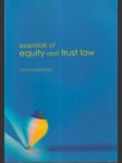Essentials of equity and trust law (veľký formát) - náhled