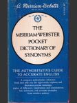 The Merriam- webster pocket Dictionary of Synonyms - náhled