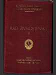 Řád živnostenský ze dne 20. prosince 1859 č. 227 ř. z. doplněný živnostenskými novelami, k němuž se vztahujícími zákony, normaliemi a rozhodnutími úřadů. Díl 2, Ochrana dělnictva a jiné předpisy řád živnostenský doplňující - náhled