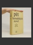 Pět kanadských novel: Québec - náhled