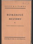 Románové mezihry II. - náhled