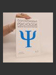 Československá psychologie - časopis pro psychologickou teorii a praxi 1 - náhled