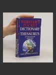 Webster's Pocket Dictionary and Thesaurus - náhled