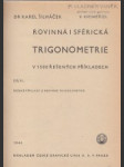 Rovinná i sférická trigonometrie v 1500 řešených příkladech II.a III. díl - náhled