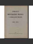 Zprávy městského musea v Německém Brodě 1922-1923 (Havlíčkův Brod) - náhled